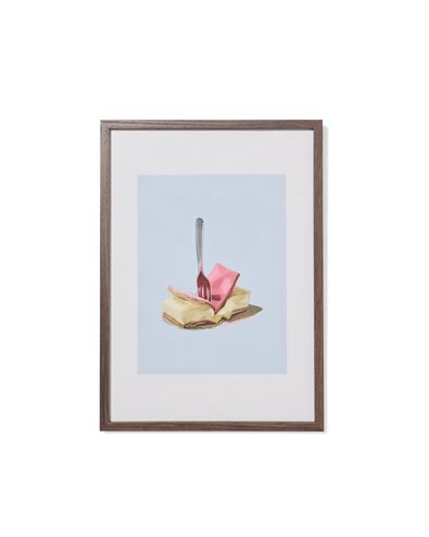 cadre photo A4 21x29,7cm bois fin - 13626076 - HEMA