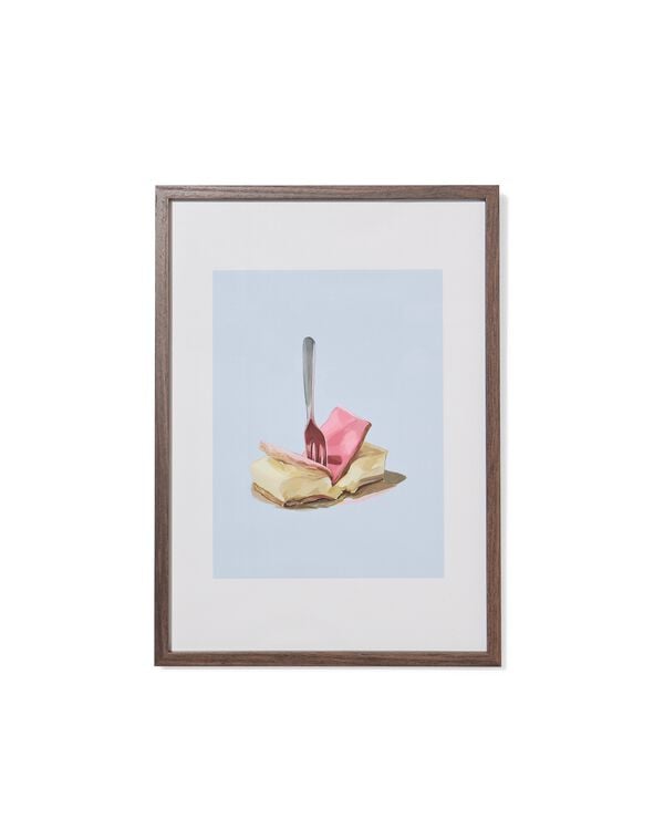 cadre photo A4 21x29,7cm bois fin - 13626076 - HEMA