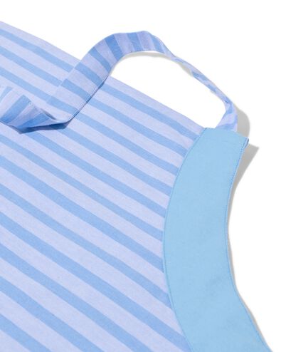 Sch&uuml;rze Baumwolle grau-blau - 5460003 - HEMA