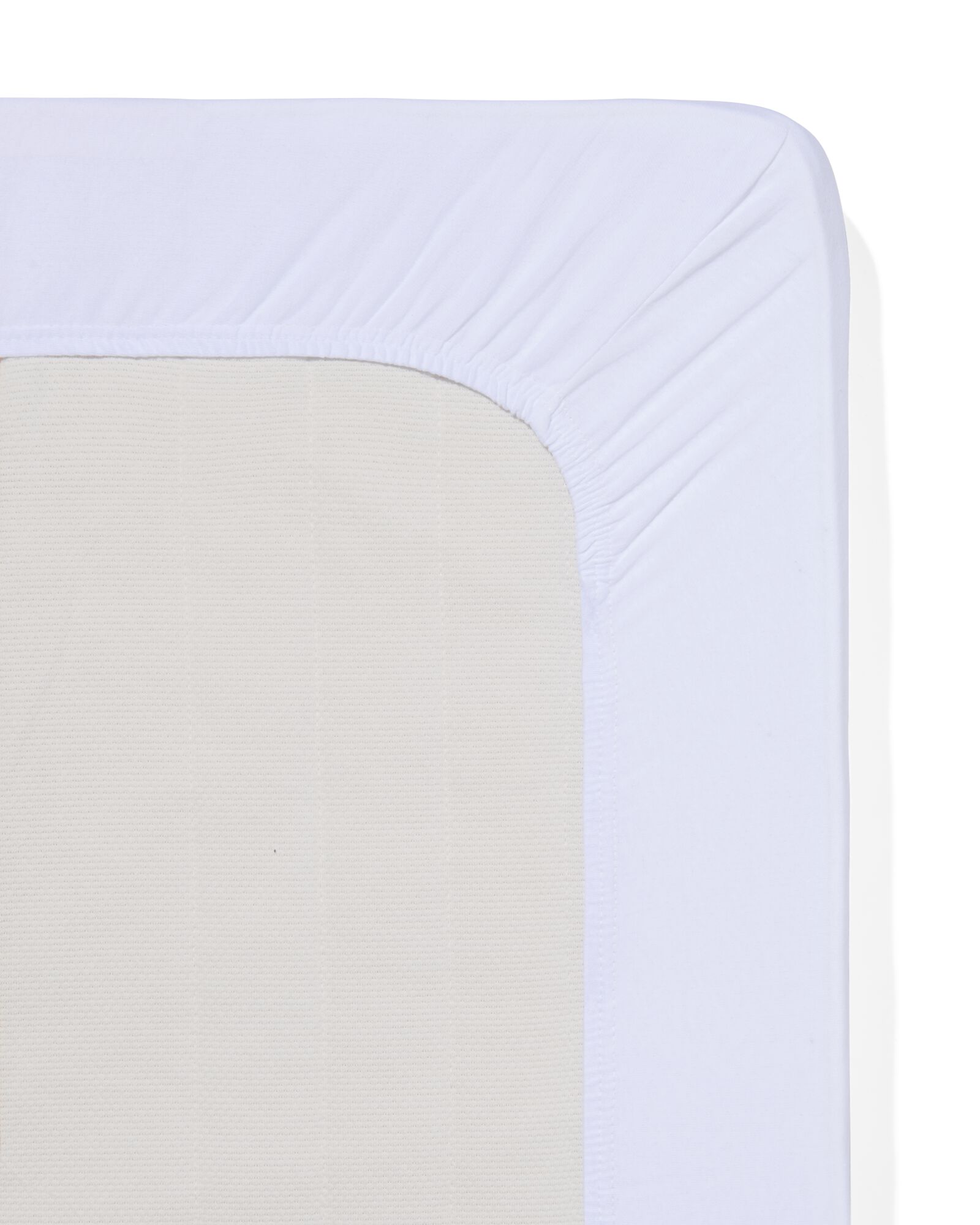 drap-housse jersey 90x200 blanc - 5190009 - HEMA