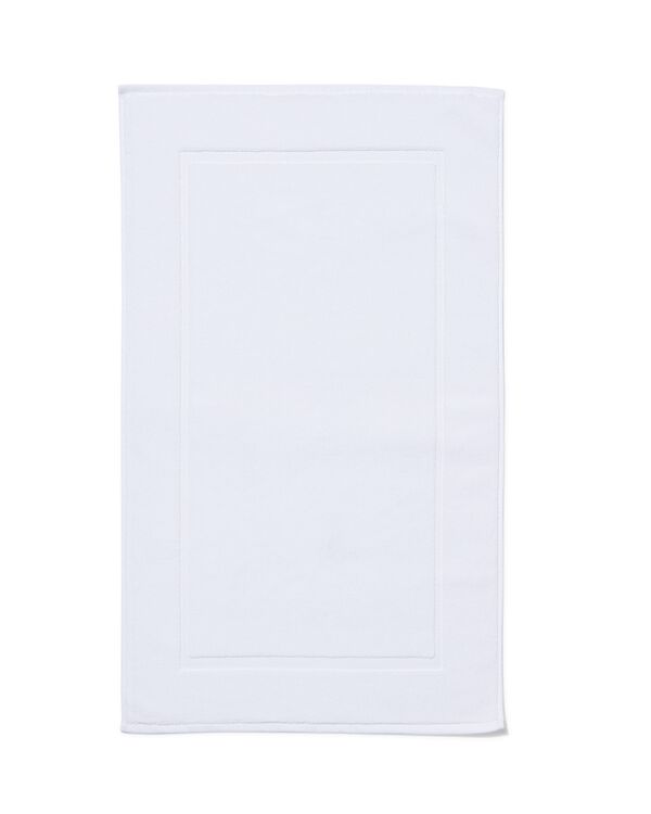 Badematte, 50 x 80 cm, schwere Qualität, weiß - 5250007 - HEMA