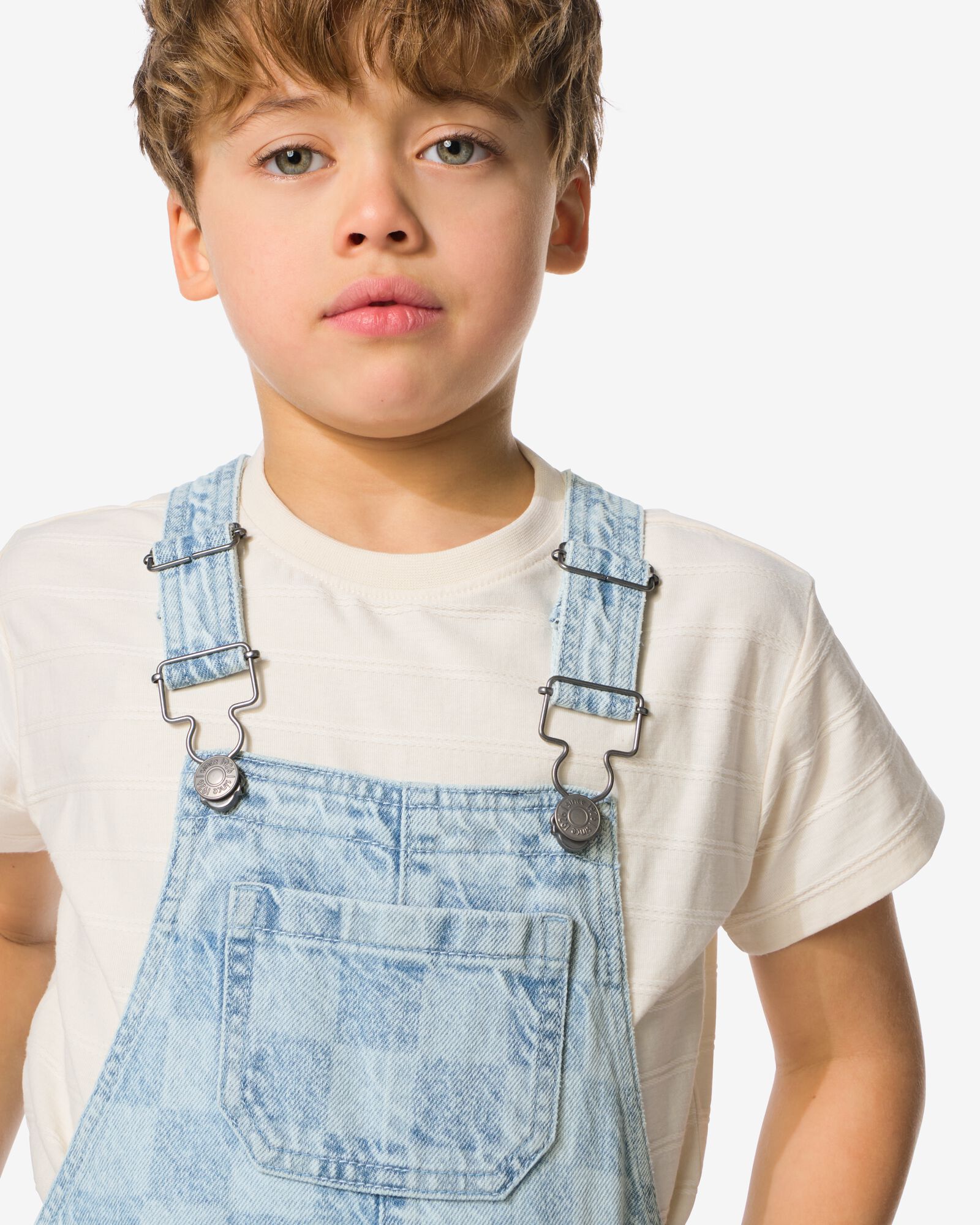 combinaison enfant imprim&eacute; g&eacute;om&eacute;trique bleu clair bleu clair - 30711717LIGHTBLUE - HEMA