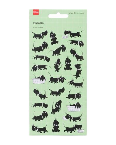 Takkie stickervellen - 2 stuks - 15900557 - HEMA