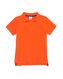 Kinder-Poloshirt, Piqué orange 122/128 - 30777678 - HEMA