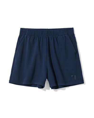 short molleton femme bleu fonc&eacute; bleu fonc&eacute; - 36000428DARKBLUE - HEMA