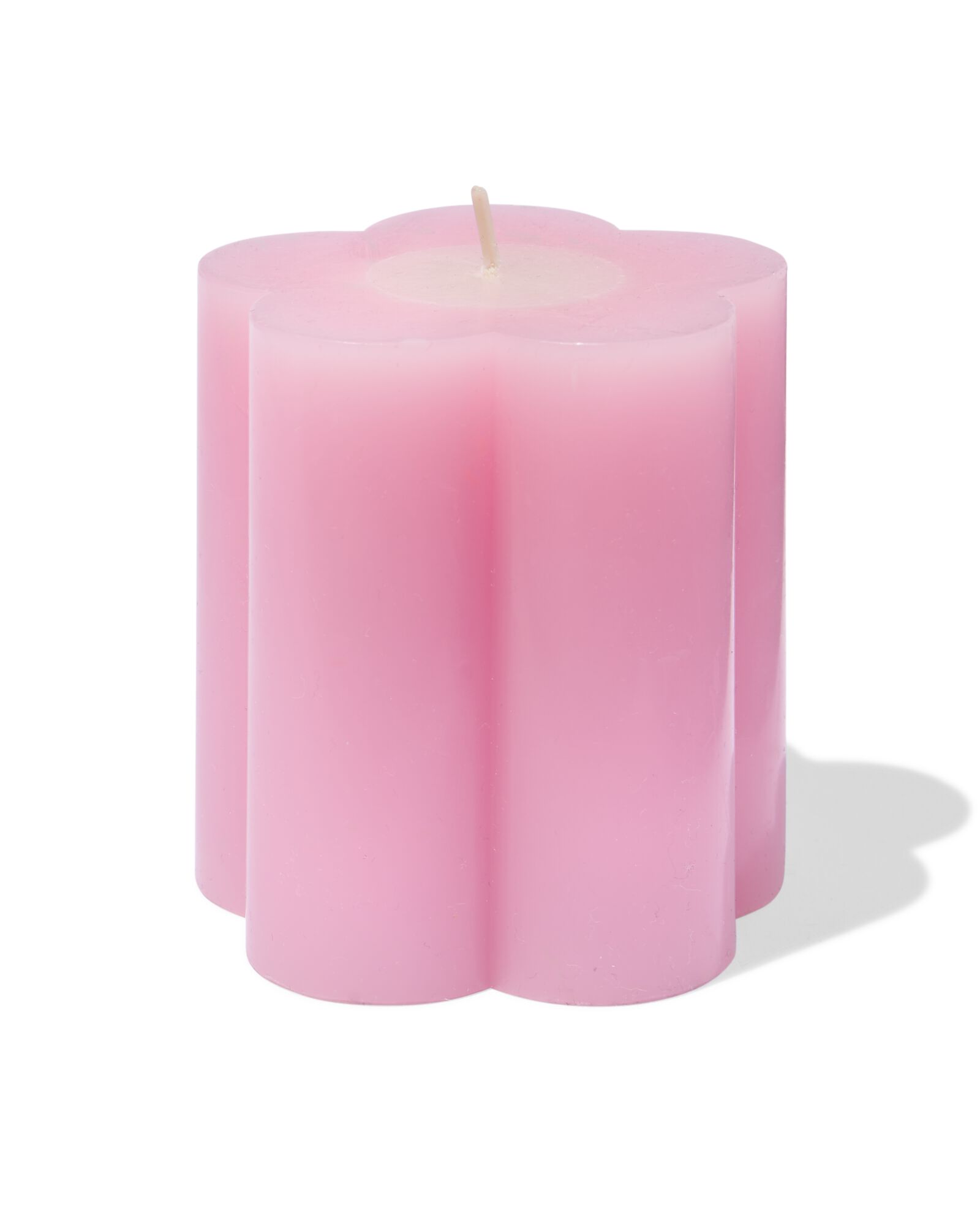 kaars ⌀7x8cm bloemvorm - 61104533 - HEMA