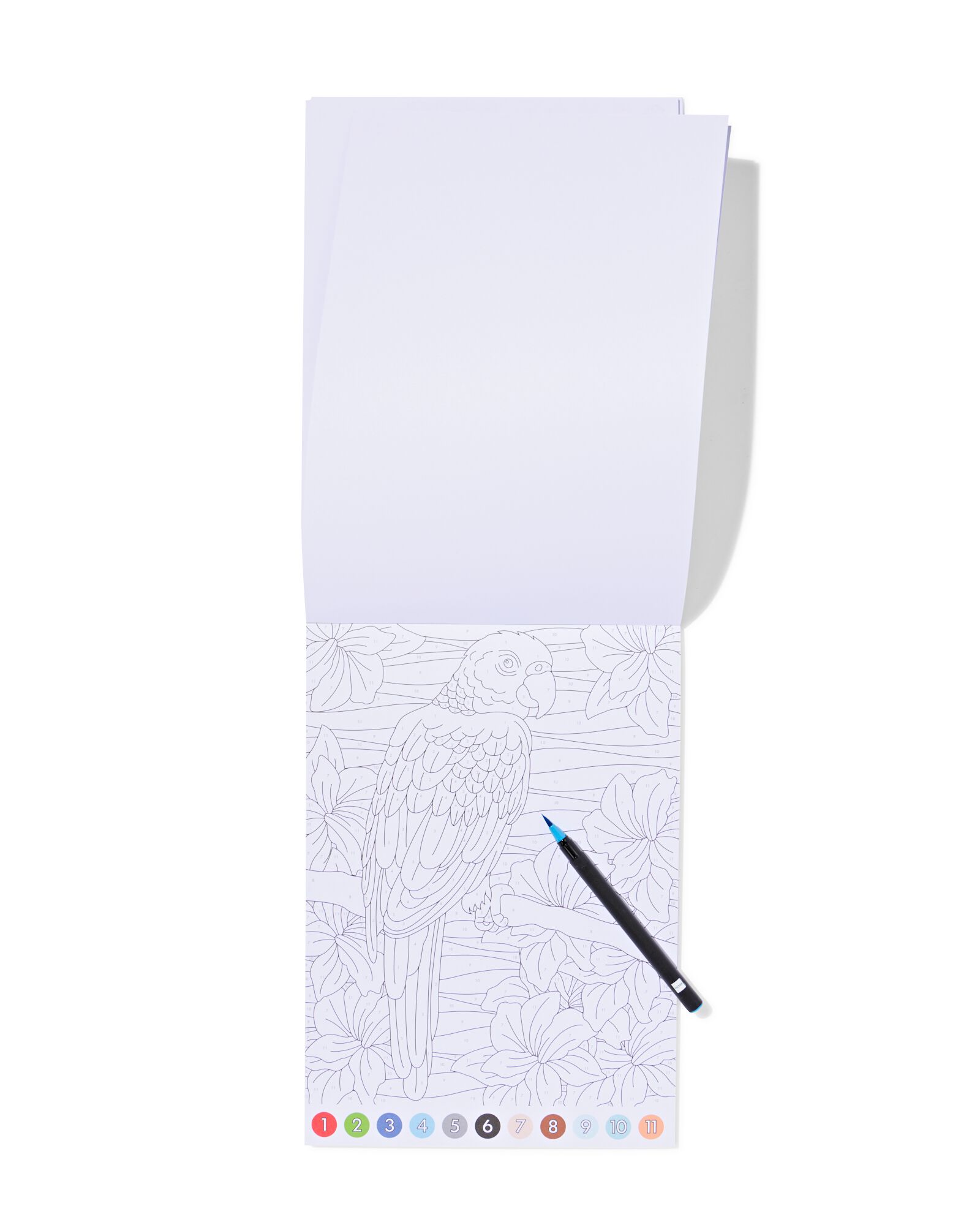 kleurboek A4 op nummer - 60720128 - HEMA