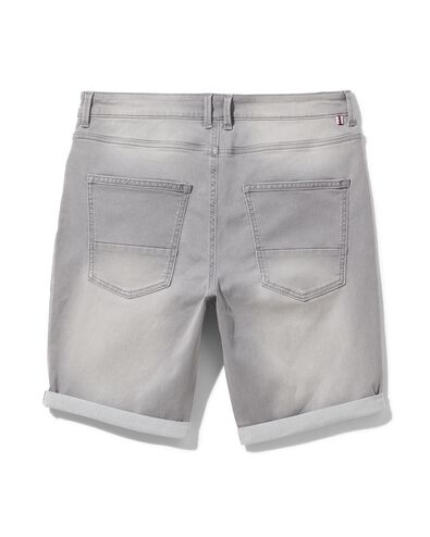 short jogdenim homme gris gris - 1000030608 - HEMA