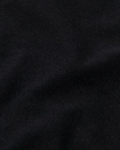 slip brésilien femme en coton avec dentelle noir M - 19640307 - HEMA