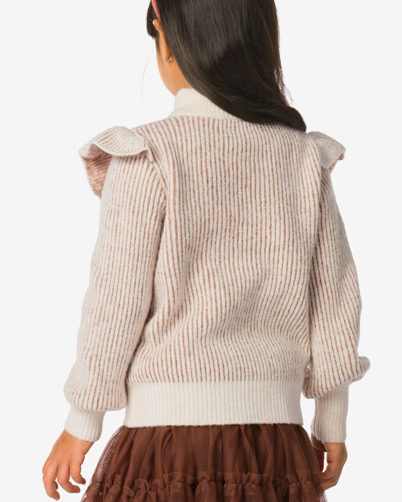 pull enfant marron - 30832446BROWN - HEMA