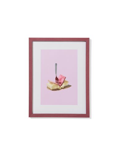 fotolijst 15x20cm hout dun - 13626081 - HEMA