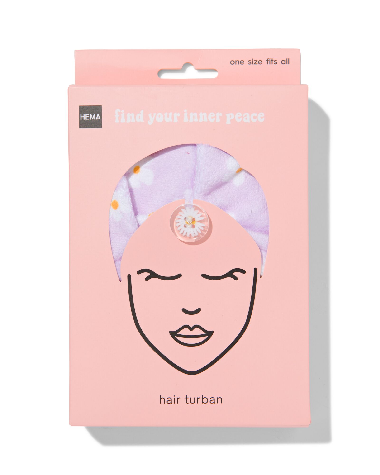 serviette de bain turban microfibre - 11800083 - HEMA