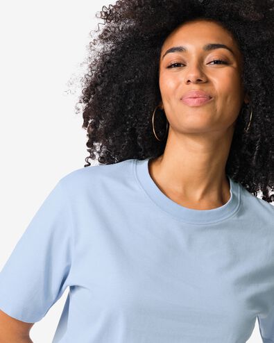 nijntje dames T-shirt jersey print lichtblauw lichtblauw - 36208460LIGHTBLUE - HEMA