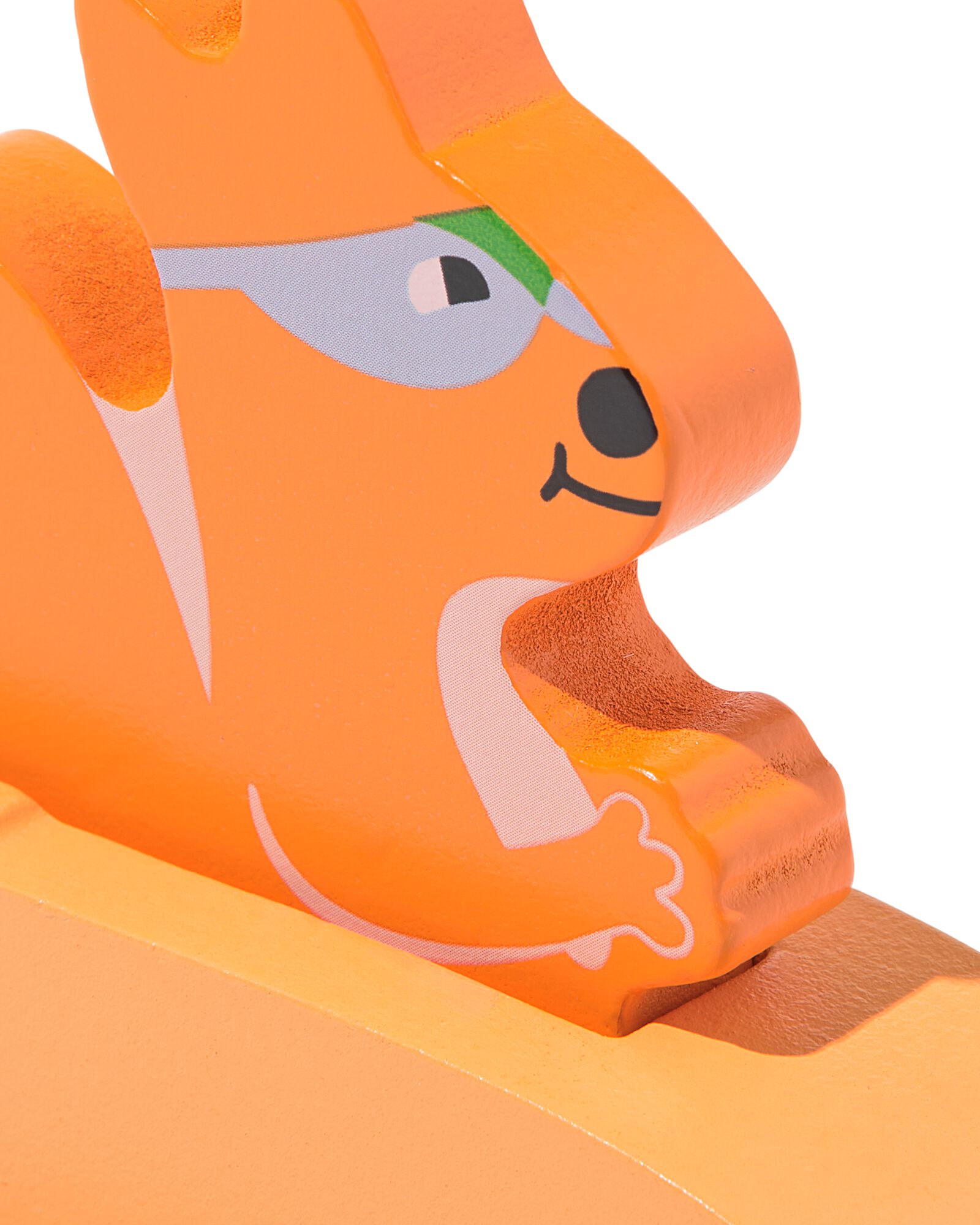 voiture avec &eacute;cureuil superh&eacute;ros 10x12x6,5cm bois - 15100399 - HEMA