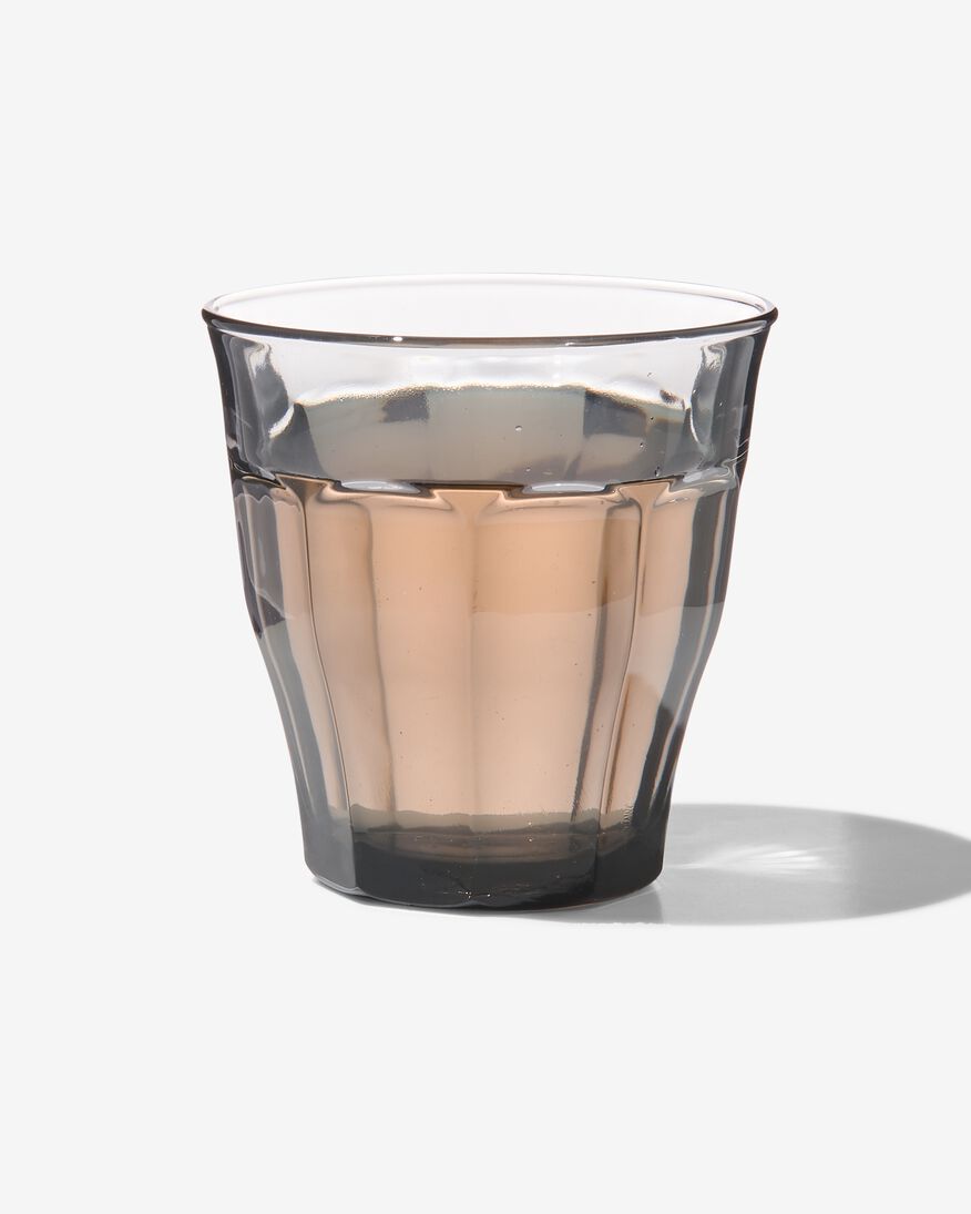 Glas Picardie, 250 ml, schwarz - 9401073 - HEMA