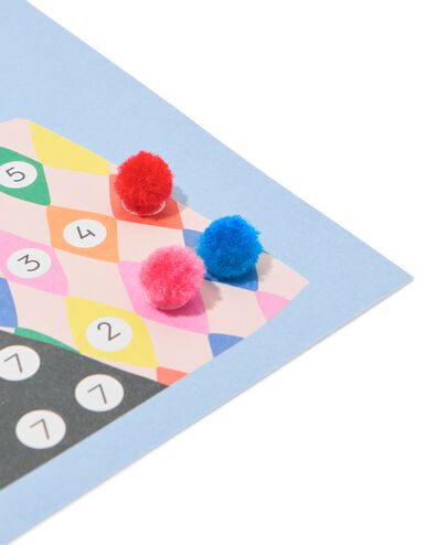 cartes &agrave; d&eacute;corer avec pompons cirque - 15900518 - HEMA