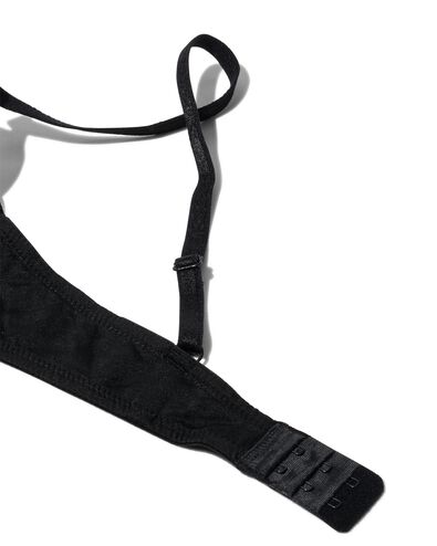 soutien-gorge pr&eacute;form&eacute; avec armatures recycl&eacute;/micro noir - 1000019365 - HEMA