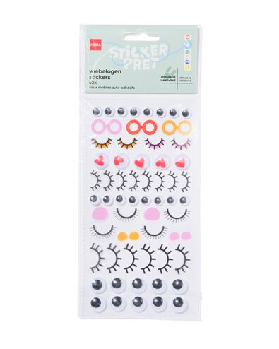 Autocollants avec yeux mobiles - 15970017 - HEMA