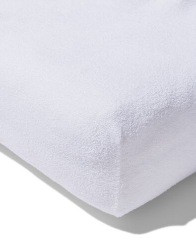 drap-housse 180x200cm &eacute;ponge blanc  - 5190065 - HEMA
