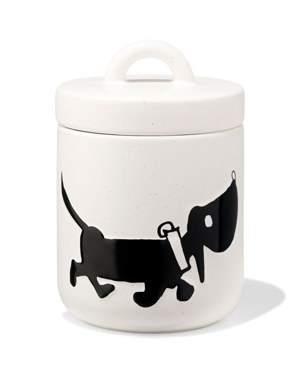 bonbonni&egrave;re Takkie 17x11,5x11,5 cm blanc  - 61100354 - HEMA