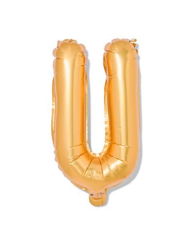 Folienballon U gold U - 14200259 - HEMA