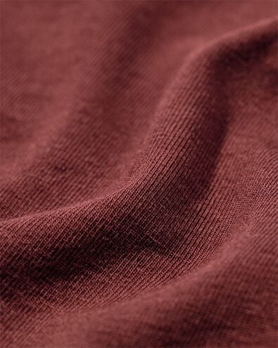 boxer femme coton everyday ceinture marron fonc&eacute; marron fonc&eacute; - 19641534DARKBROWN - HEMA