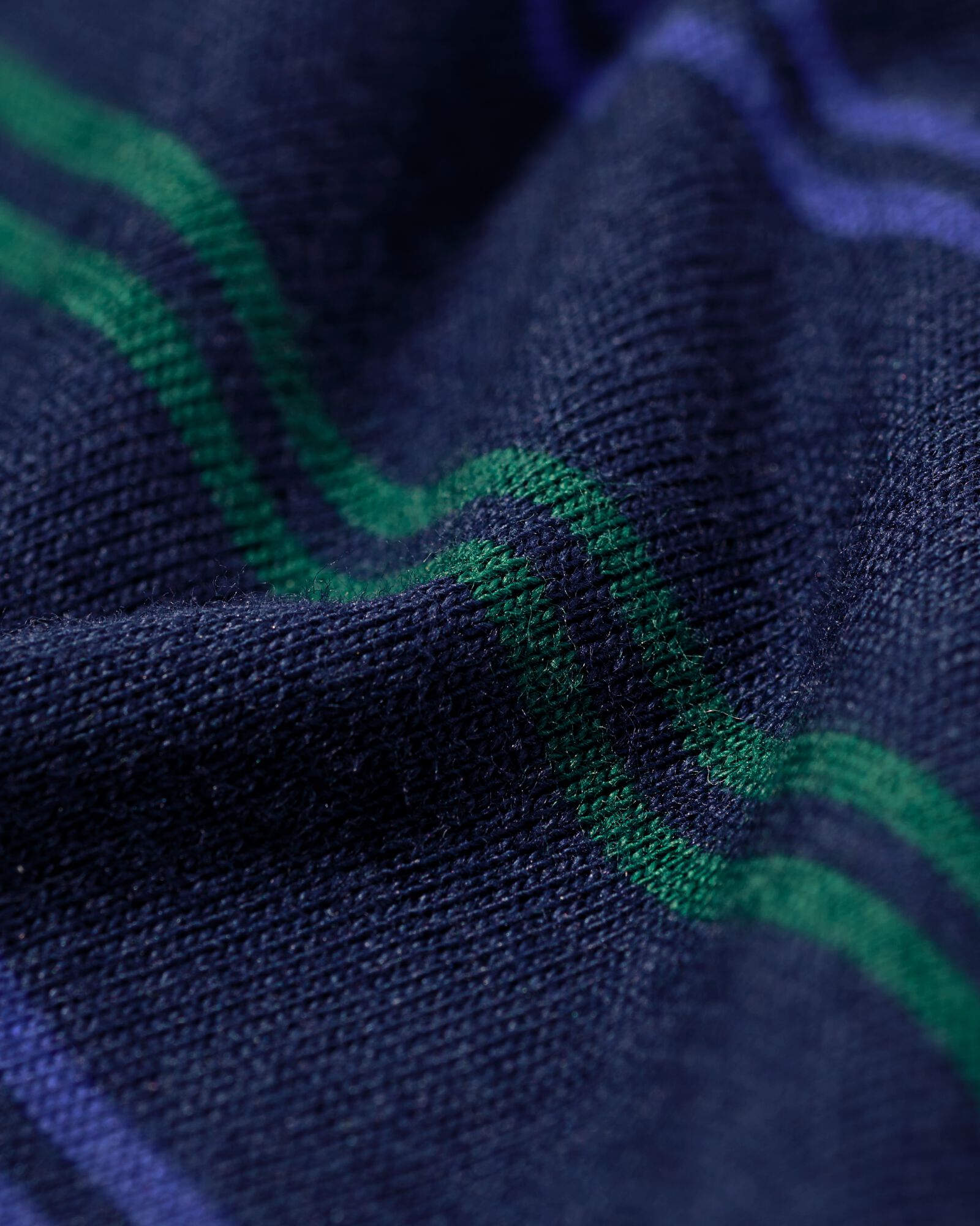 Herrenpyjama, gestreift dunkelblau dunkelblau - 23600020DARKBLUE - HEMA