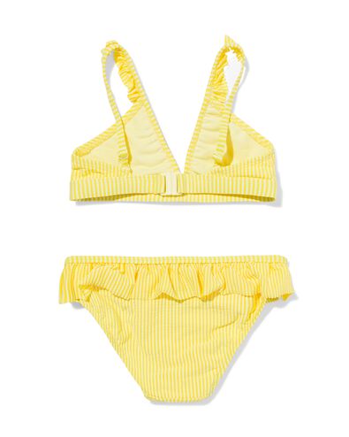 bikini rayé pour enfant jaune - 22250070YELLOW - HEMA