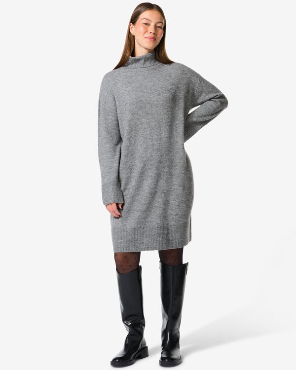 damesjurk Frankie lichtgrijs lichtgrijs - 36366860LIGHTGREY - HEMA