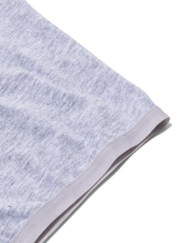 3er-Pack Damen-Boxershorts, Baumwolle graumeliert - 1000012297 - HEMA