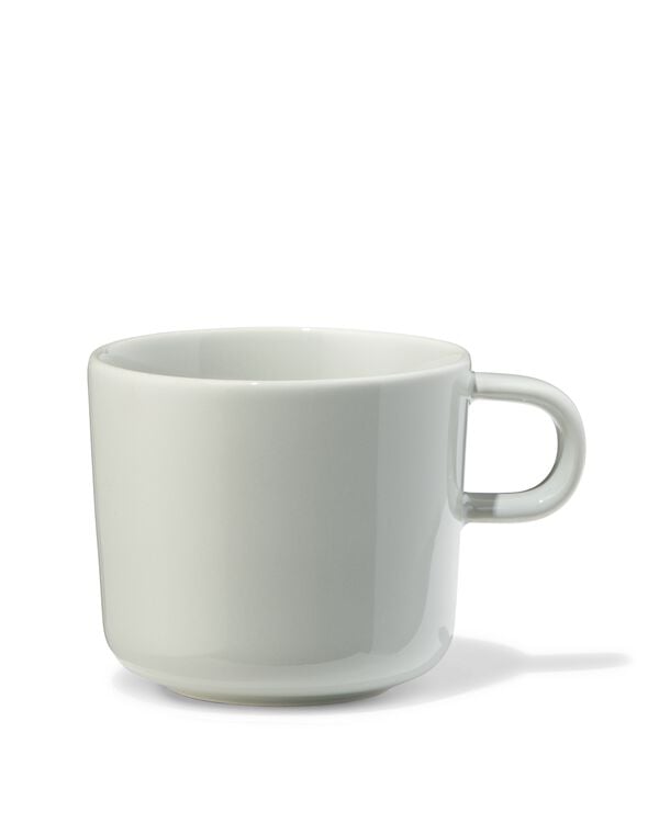 koffiekopje 200ml Knap new bone china blauw - 80660304 - HEMA