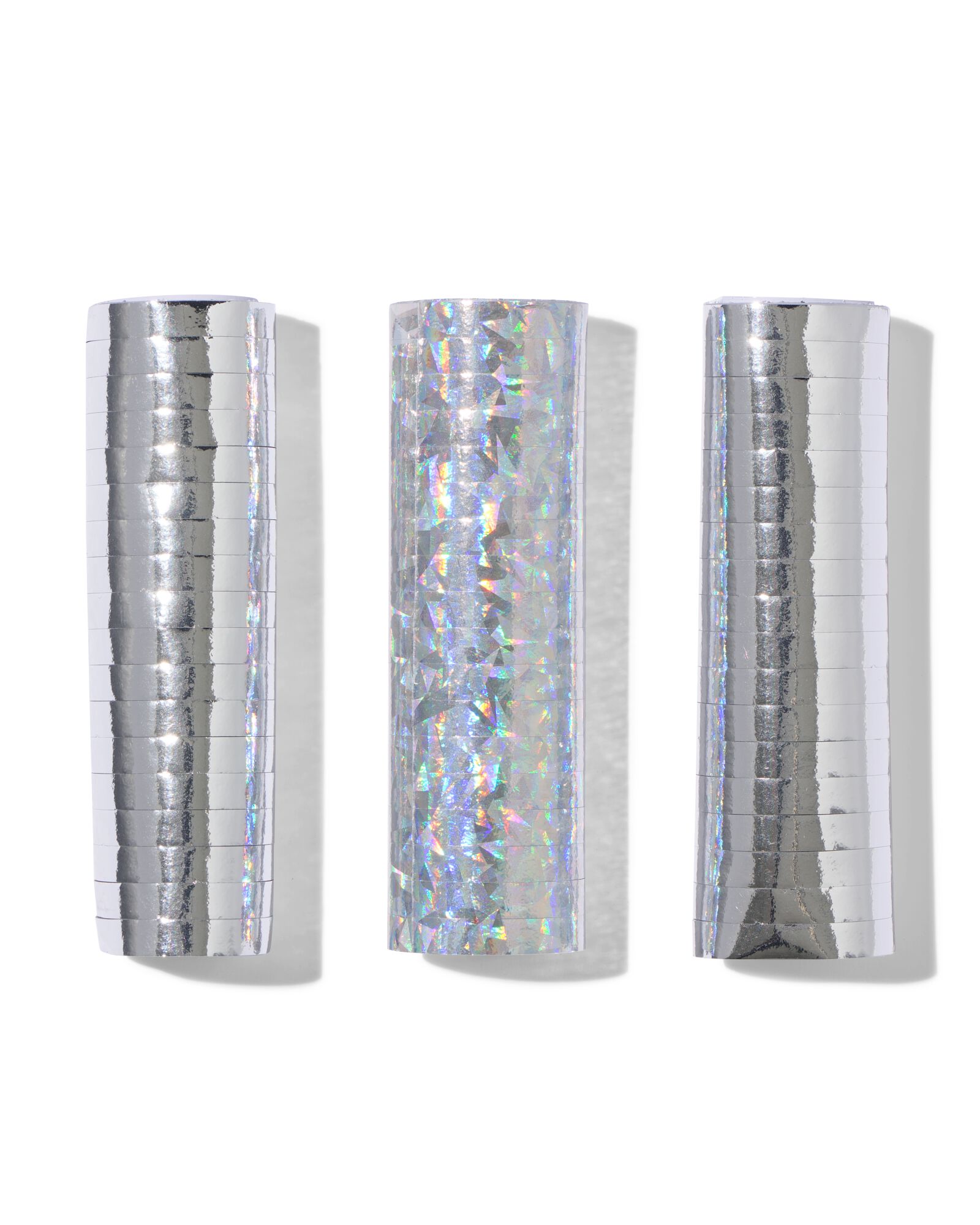 Luftschlange 4 cm, Silber &ndash; 3 St&uuml;ck - 14250217 - HEMA