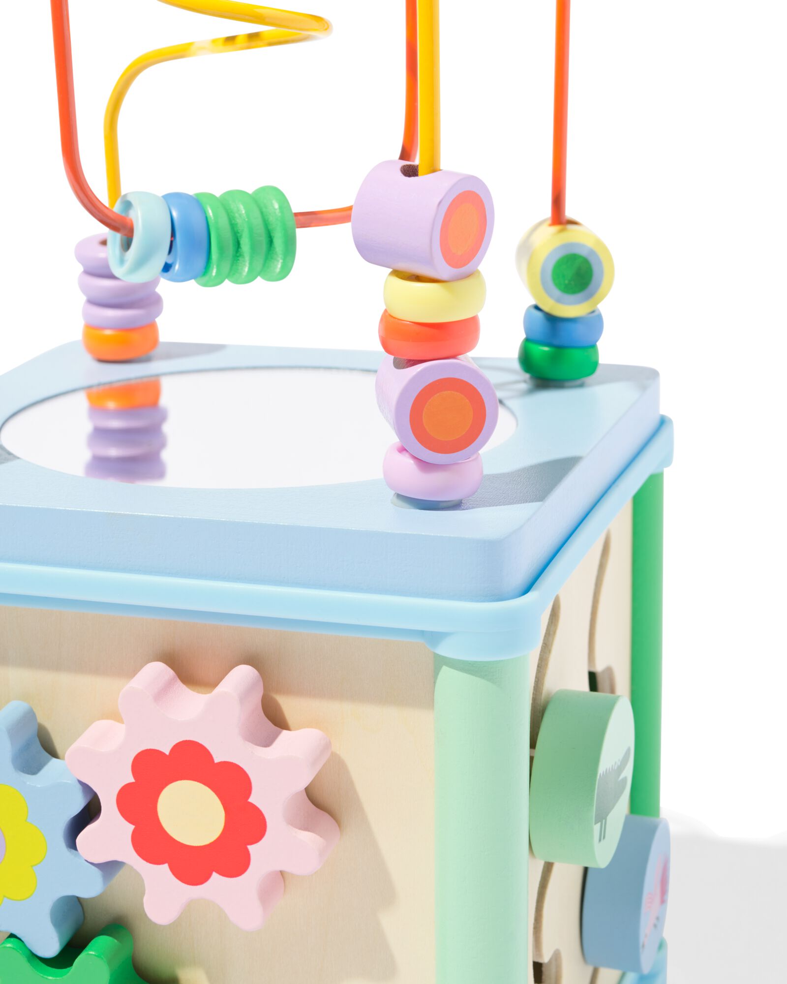 Aktivit&auml;tsw&uuml;rfel aus Holz - 15100509 - HEMA