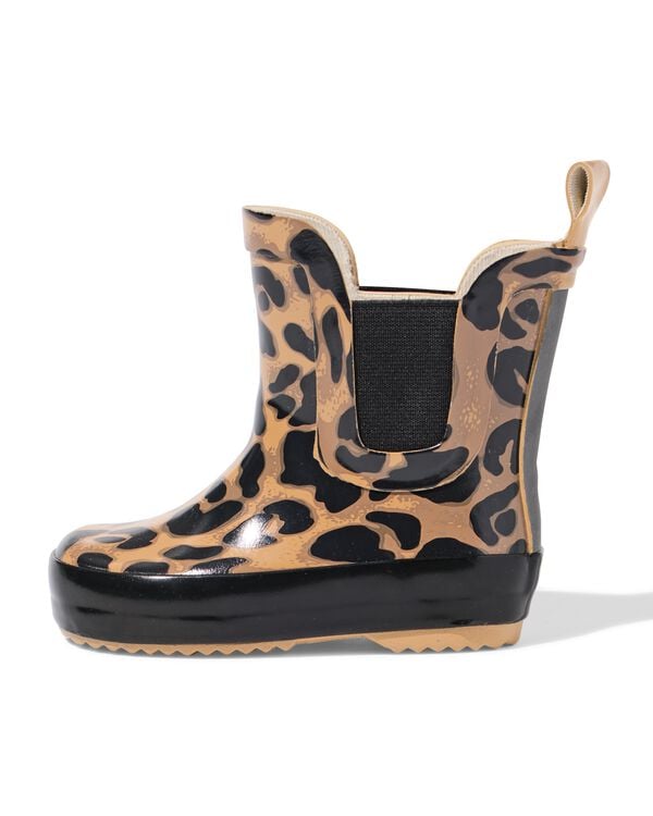 baby regenlaarzen rubber bruin - 33250310BROWN - HEMA