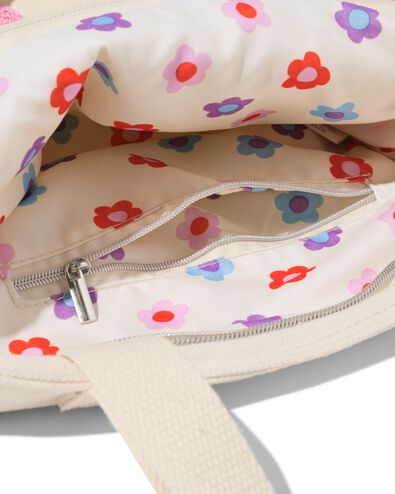 sac en toile 42 x 36 cm fleur - 61130117 - HEMA