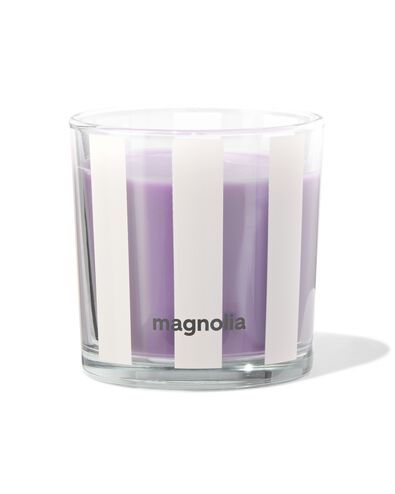bougie parfum&eacute;e en verre ⌀10x10cm magnolia - 13507589 - HEMA