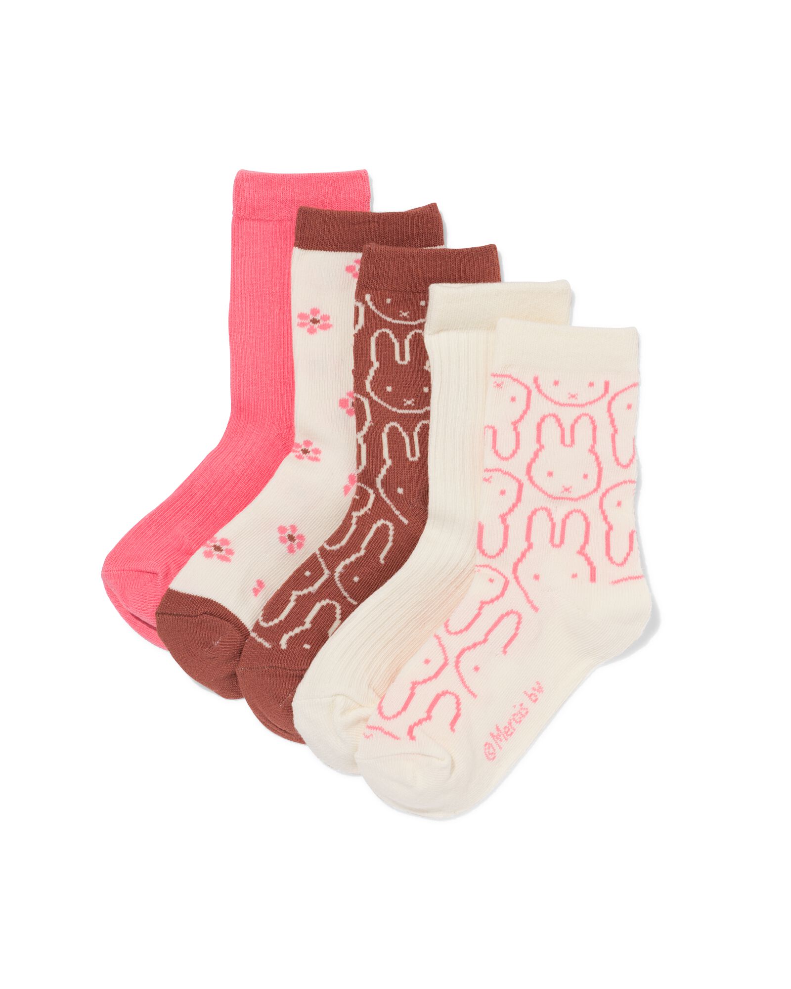 Miffy-Kinders&ouml;ckchen &ndash; 5 Paar beige beige - 4320665BEIGE - HEMA