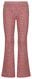 Kinder-Leggings, Schlaghosenschnitt, Leomuster rosa rosa - 1000026169 - HEMA