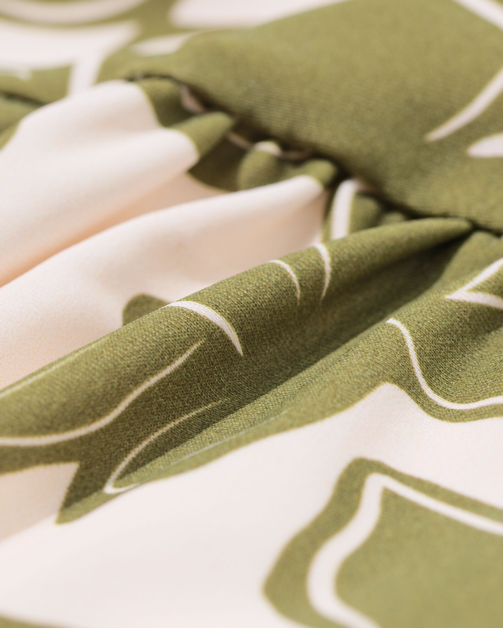 damesbikinibroekje Meggy shaping fit bloemen groen groen - 22360255GREEN - HEMA