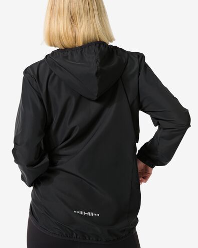 dames sportjas zwart zwart - 1000030589 - HEMA
