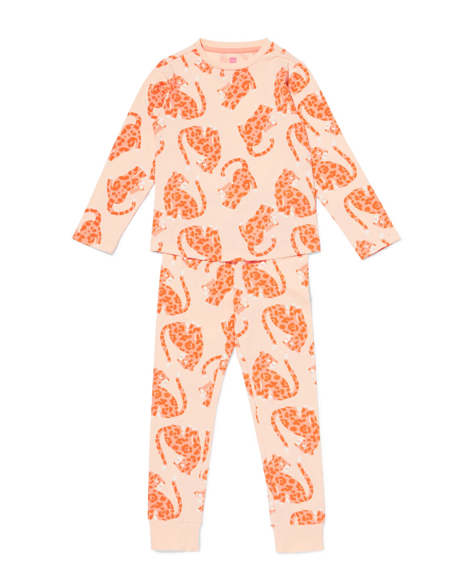 pyjama enfant gu&eacute;pard rose rose - 23002760PINK - HEMA
