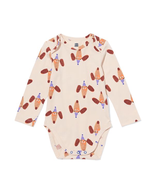 body chiens blanc cass&eacute; blanc cass&eacute; - 33301150OFFWHITE - HEMA