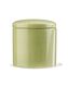 Keramikbehälter mit Deckel, Ø 10.5 x 10.5 cm, grün - 13323028 - HEMA