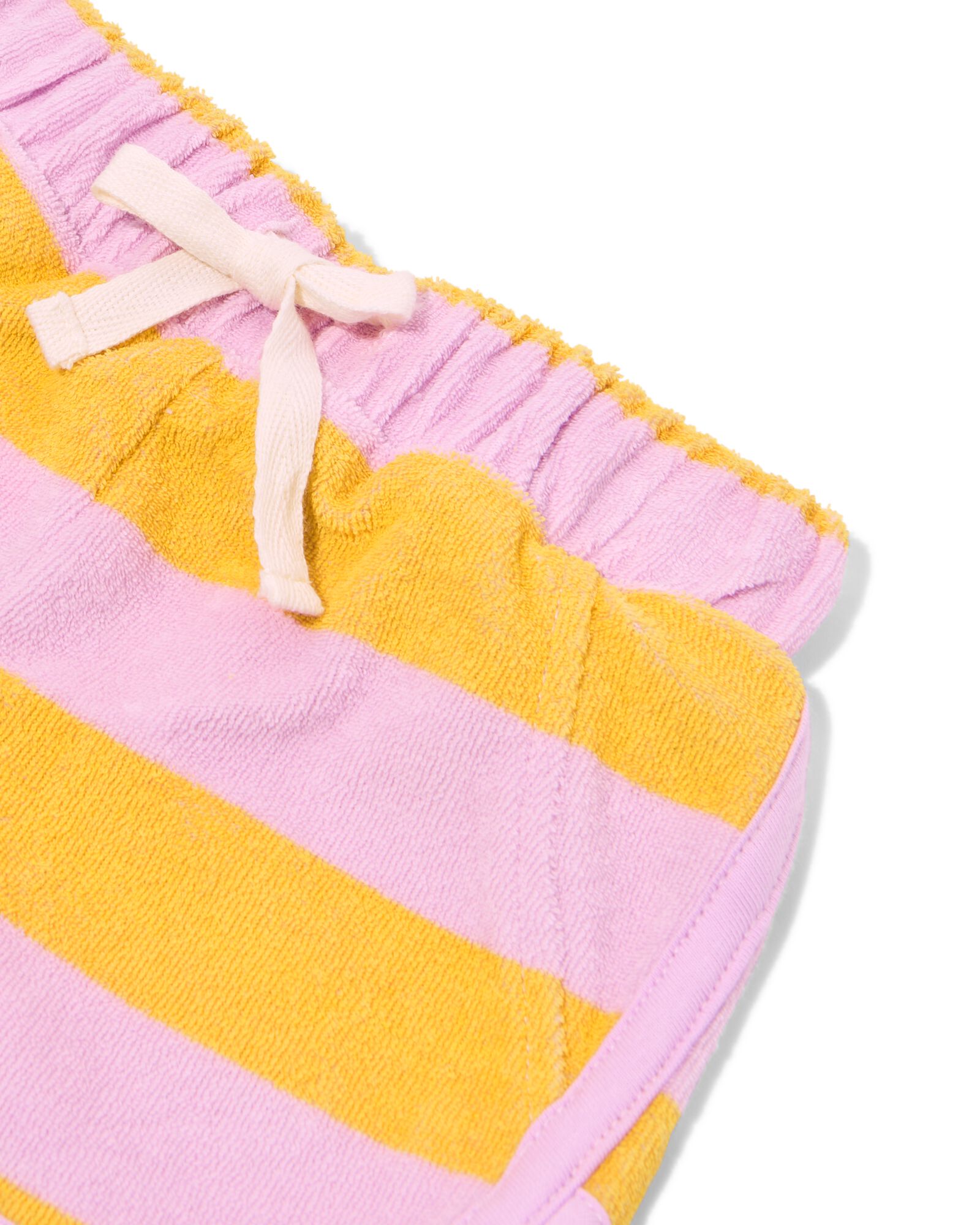 babykledingset comfy fit badstof strepen paars paars - 33029580PURPLE - HEMA