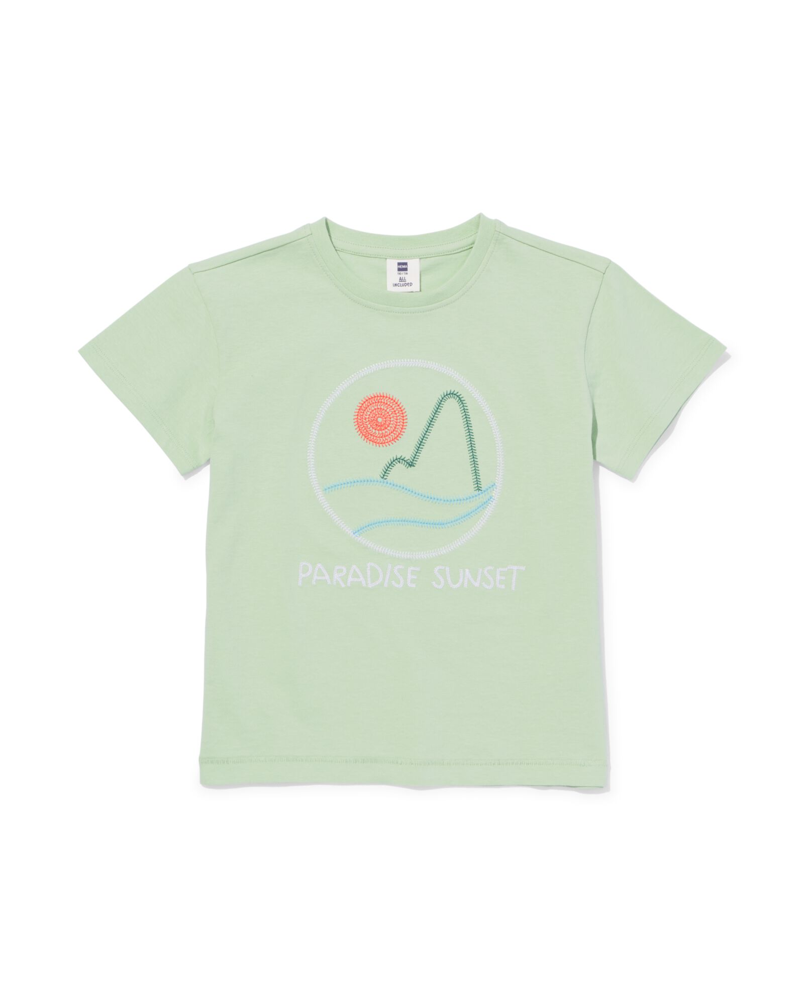 Kinder-T-Shirt,  gr&uuml;n - 30794003GREEN - HEMA