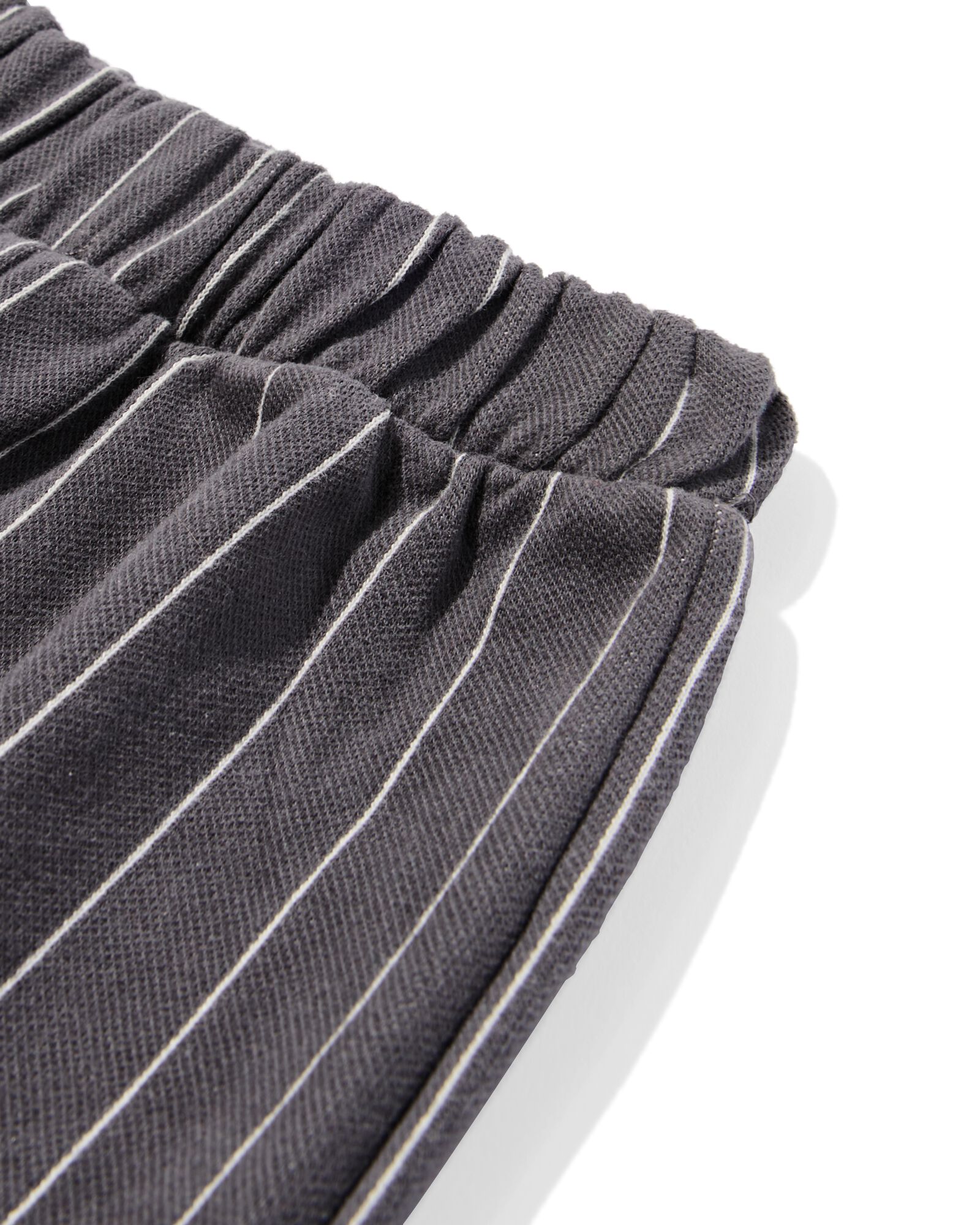 babybroek strepen donkergrijs donkergrijs - 33169770DARKGREY - HEMA
