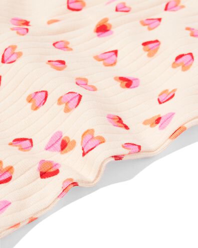 leggings b&eacute;b&eacute; &eacute;vas&eacute;s c&ocirc;tel&eacute;s &agrave; dentelle et c&oelig;urs - lot de 2 vert clair vert clair - 33067670LIGHTGREEN - HEMA