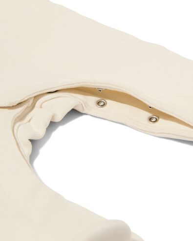 barboteuse pour nouveau-n&eacute; Miffy molleton &eacute;cru &eacute;cru - 33448220ECRU - HEMA