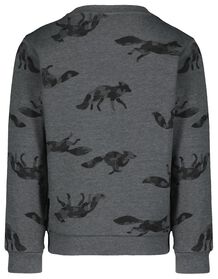 Kinder-Sweatshirt, Leoparden graumeliert graumeliert - 1000029223 - HEMA