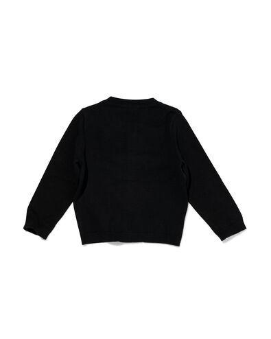 Kinder-Cardigan schwarz schwarz - 1000020542 - HEMA